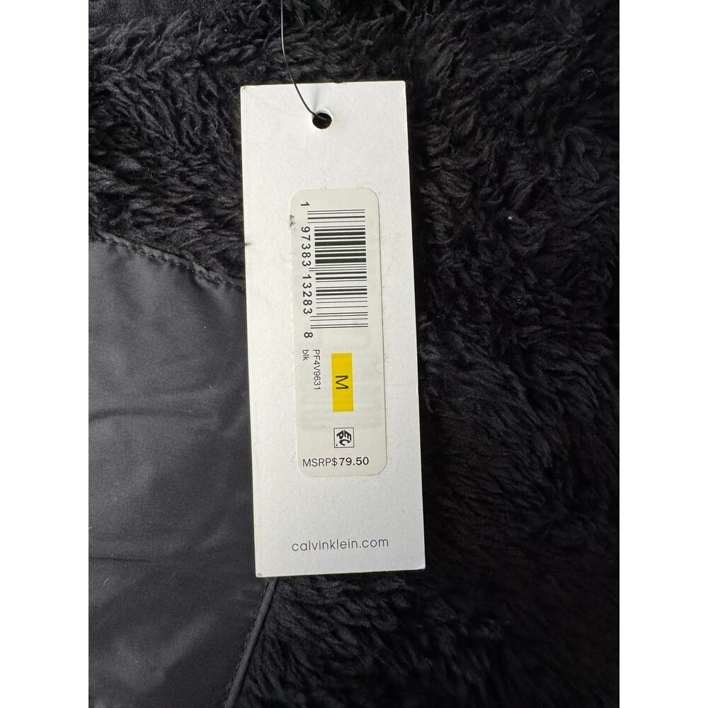 Calvin Klein Performance Women's Sherpa Vest NWT BLACK SIZE M - Picture 8 of 11